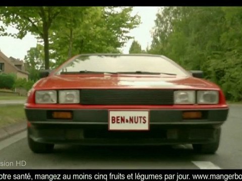 Publicité HD - Bénenuts (avec la Delorean rouge) 2011