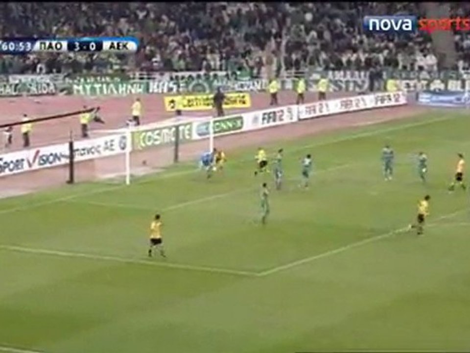Παναθηναϊκός 3-2 ΑΕΚ