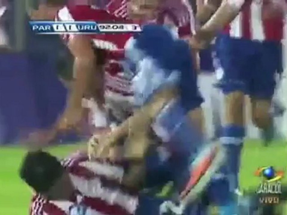 Paraguay 1 Uruguay 1 Eliminatorias Mundial Brasil 2014