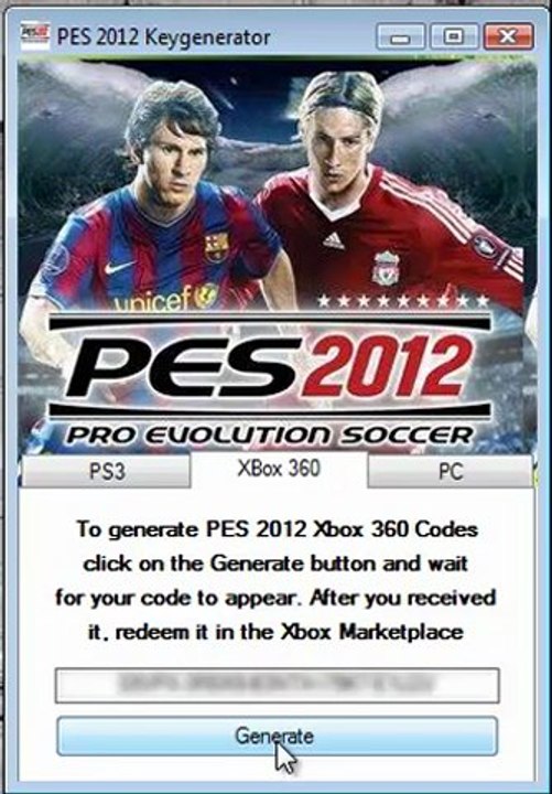 Pes 2012 keygen & crack (pc, ps3, xbox 360)