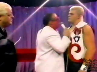 Dustin & Dusty Rhodes Interview - Superstars - 12/22/91