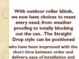 Protect Your Home with Outdoor Roller Blinds From Image Blinds Direct