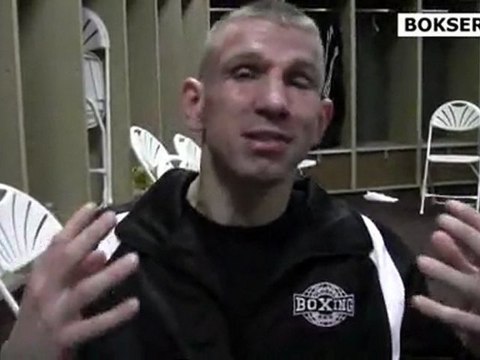 Przemysław Majewski po przegranej w Uncasville