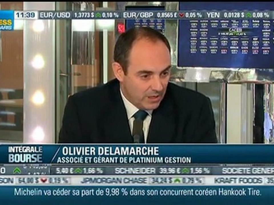 Olivier Delamarche spécial banque société générale