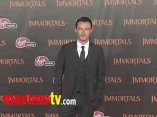 Luke Evans IMMORTALS World Premiere