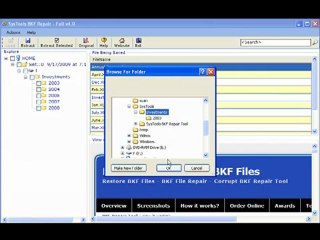 SysTools BKF Repair Tool
