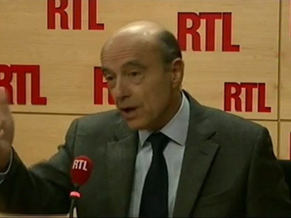 Alain Juppé, ministre français des Affaires étrangères : "La France prête à renforcer les sanctions contre l'Iran"