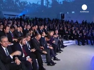 Kuzey Akım'ın açılış töreni yapıldı