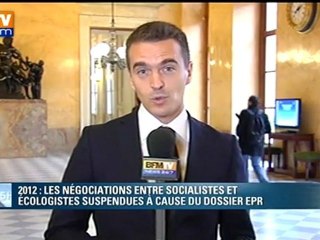 Le bras de fer PS-EELV continue avec l’EPR