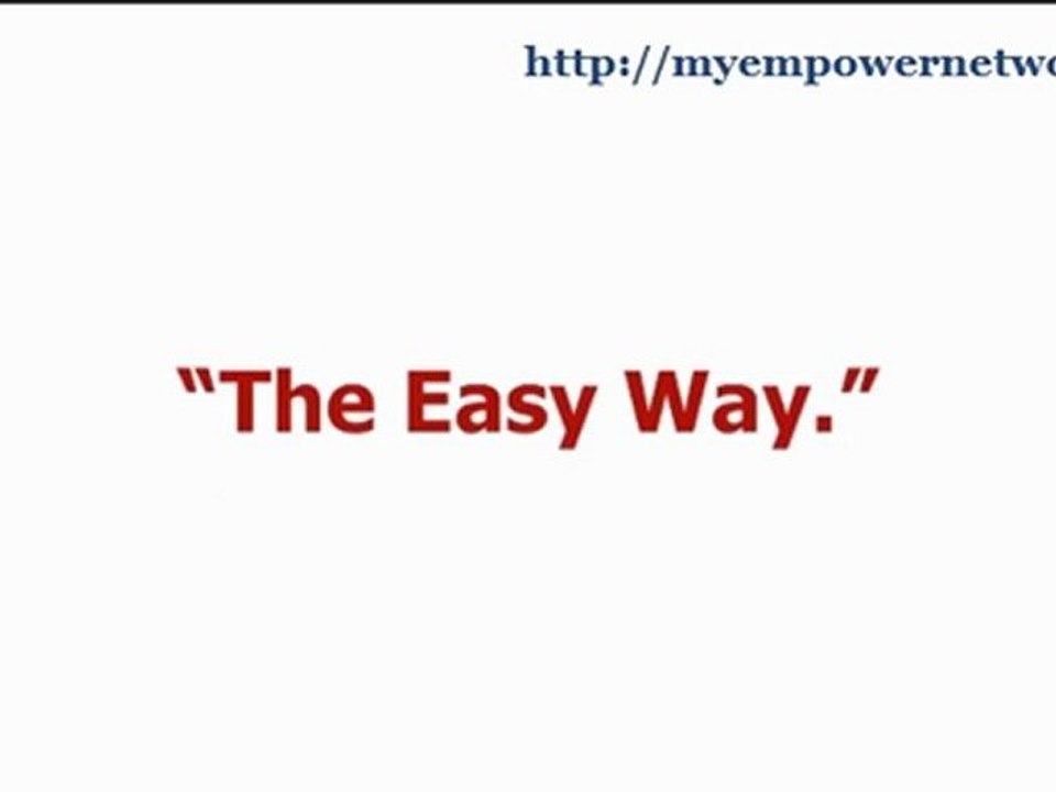 Empower Network Presentation by David Wood and David Sharpe