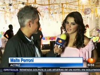 Maite Perroni habla sobre su relación con la prensa (1N)