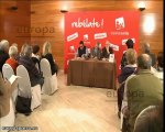 Llamazares y Berzosa comparecen en Asturias