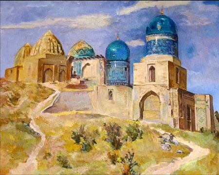 OUZBEKISTAN SAMARCANDE Nécropole Chah-i-Zinda