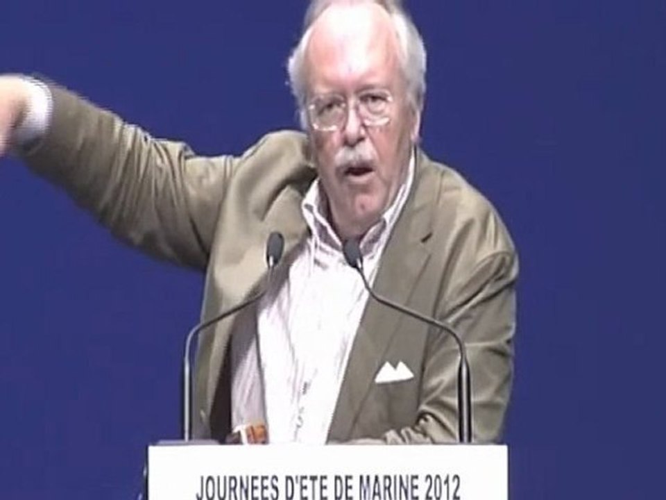 Intervention de Wallerand Saint-Just aux "Journées d'été de Marine Le Pen"