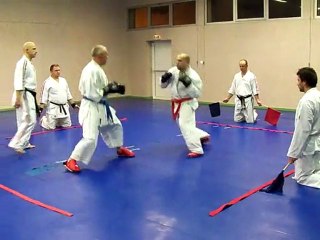 exercice d' arbitrage karaté contact