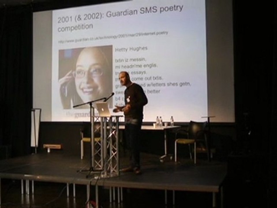 Andrew Wilson (Thumbprint Co-operative, London) – I Heart Texting