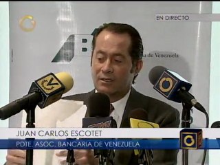 Renuncia el presidente de la Asociación Bancaria de Venezuela