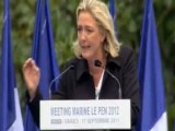 Discours de Marine Le Pen à Vaiges (53)