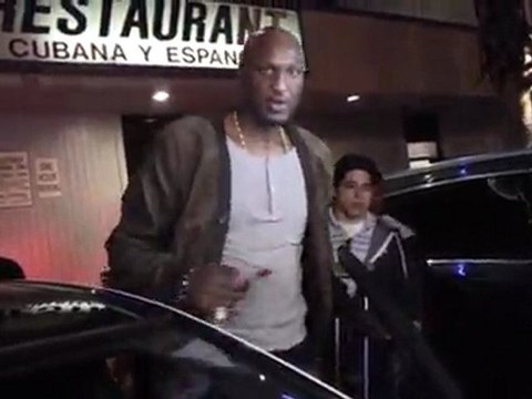 Lamar Odom Celebrates the Big 3-2 With The Kardashians