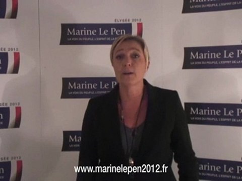 Marine Le Pen : son cri d'alarme sur l'avenir des pompiers volontaires