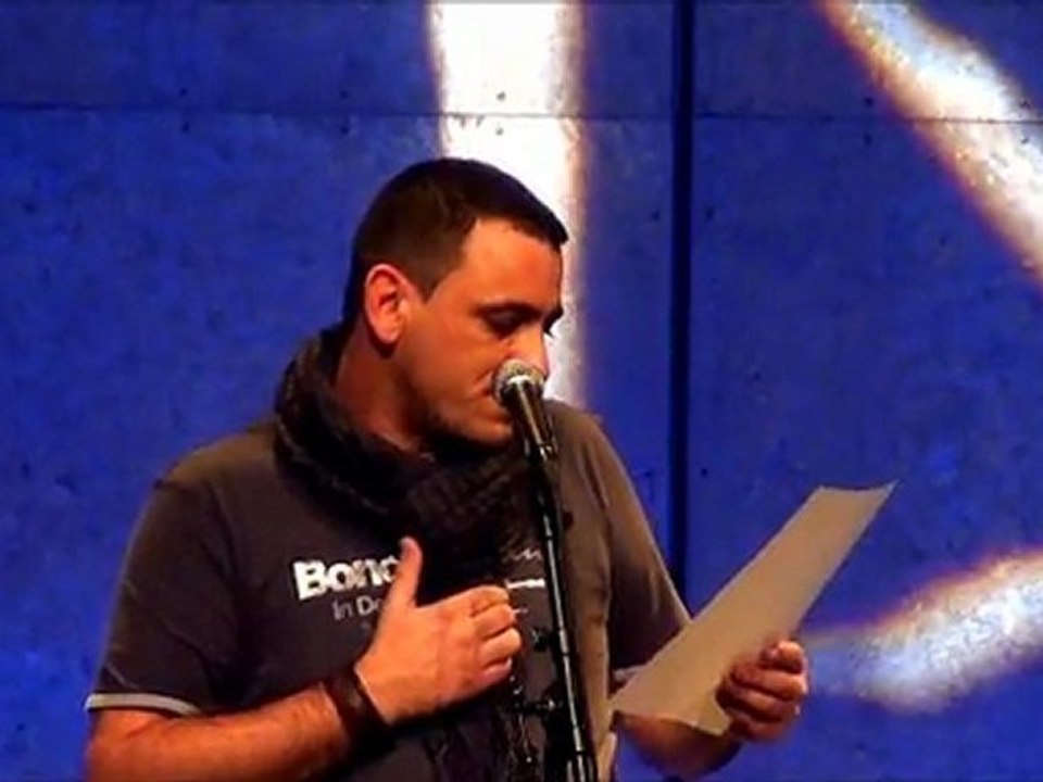 14 David - scène slam Mons - 28-10-2011