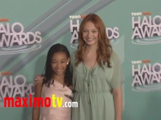 Amandla Stenberg  Jacqueline Emerson 2011 HALO Awards