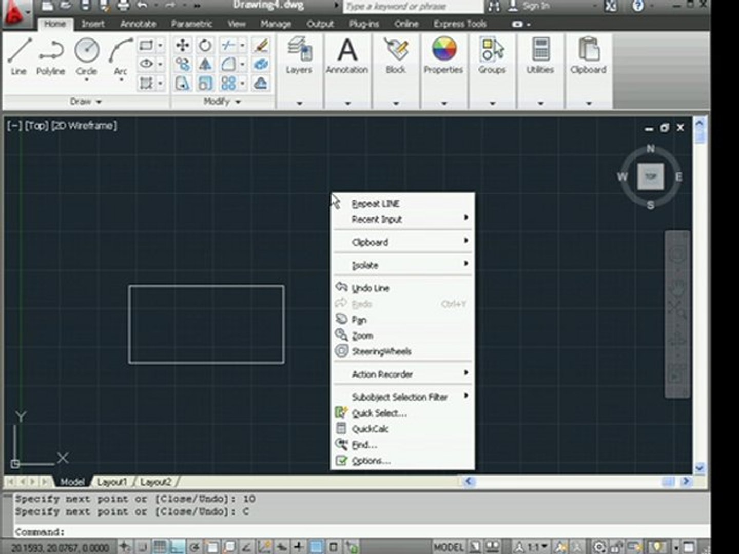 AutoCad 2012 tutorials