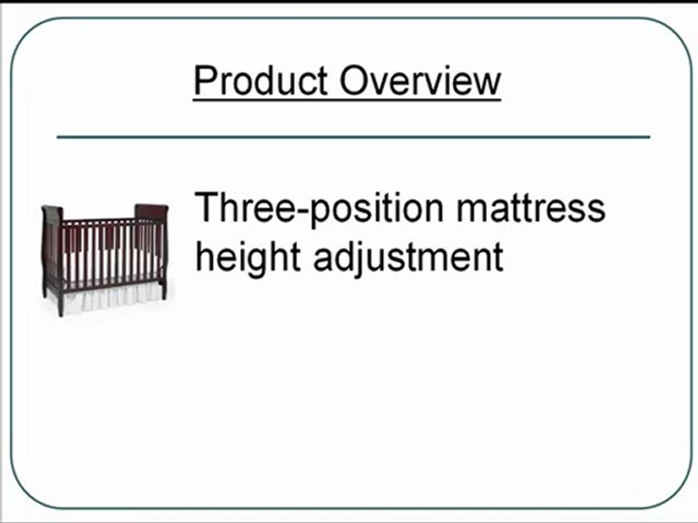 Graco Sarah Classic 4 In 1 Convertible Crib Reviews Video