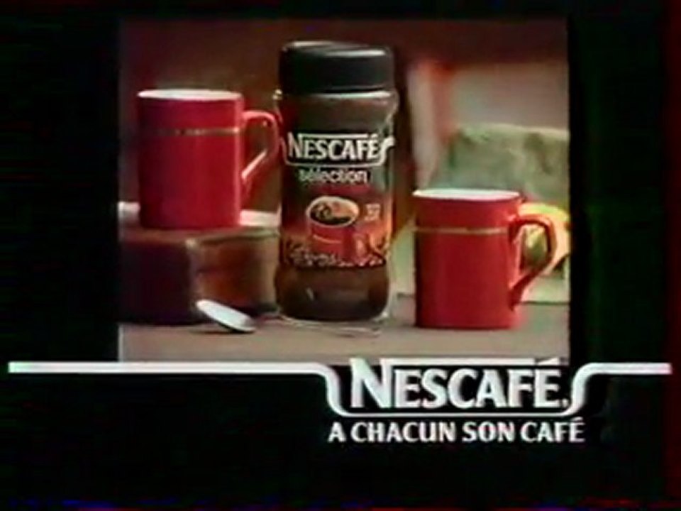 Publicité Sélection Néscafé 1994
