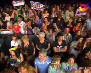 Rito vs Larissa en el aquadance