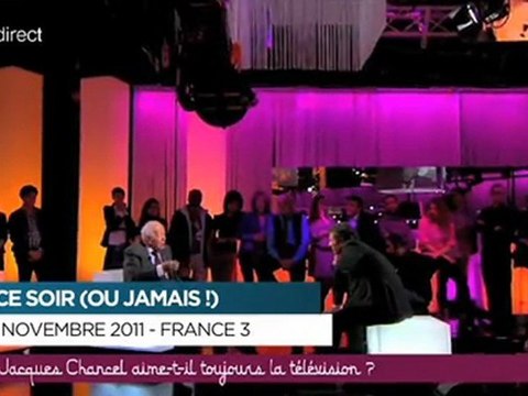Jacques Chancel critique la télévision d'aujourd'hui