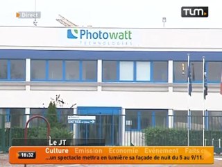 Photowatt placé en redressement judiciaire (Lyon)