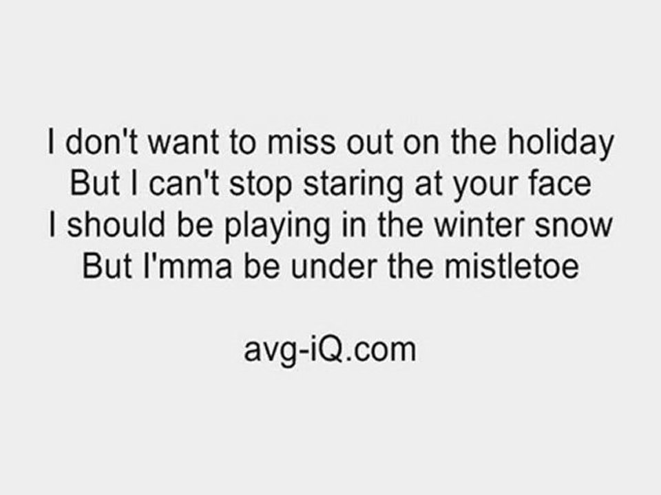 Mistletoe Justin Bieber acoustic guitar instrumental ...