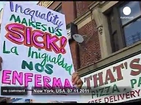 Occupy Wall Street Protests in Manhattan - no comment