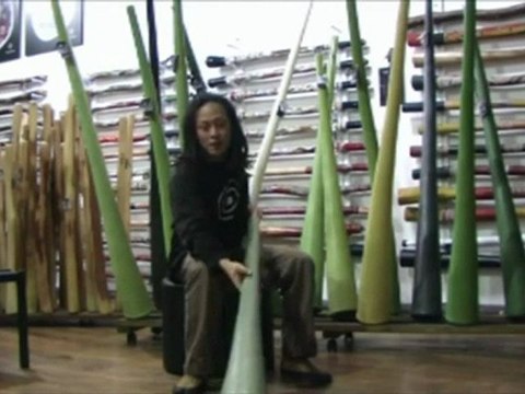 Jon Worsley Hemp Didgeridoos Demo Model 1045