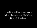 USA continuing medical educationl; oral examination preparatory course in emergency medicine