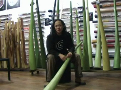 Jon Worsley Hemp Didgeridoos Demo Model 1058