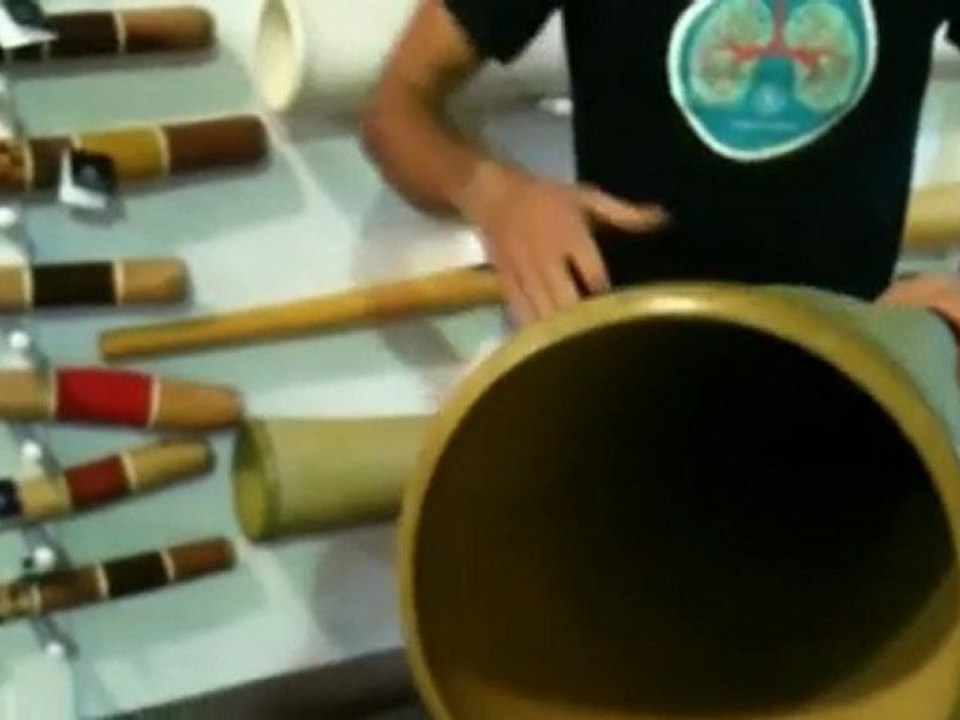 Didgeridoo Store Product Demo - Hemp Didge key F MN 822