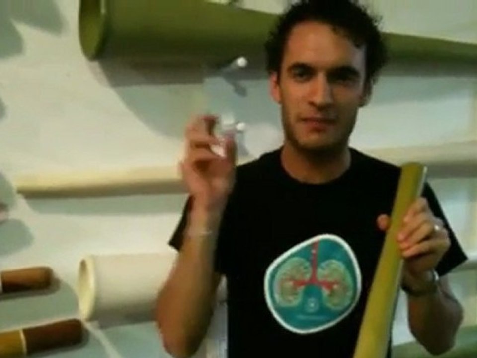 Didgeridoo Store Product Demo - Hemp Didge key F MN 823