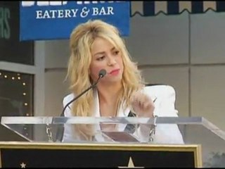 Shakira gets star on Hollywood Walk of Fame