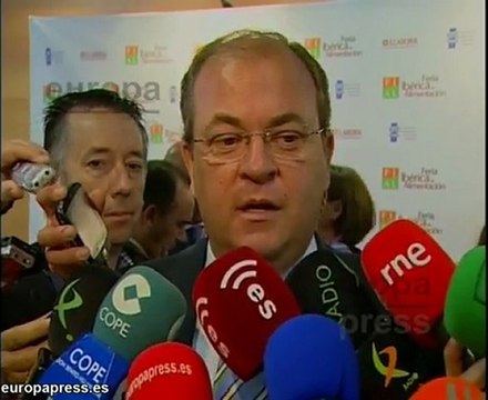 Monago inaugura la Feria Ibérica de la Alimentación