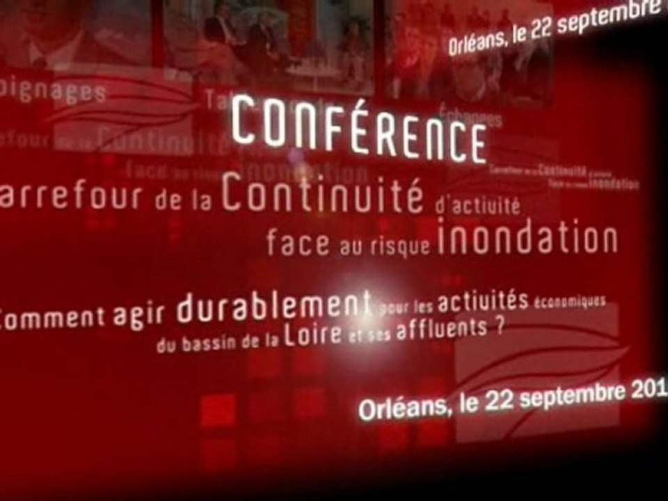 Carrefour de la continuité d'activité Orléans 22 septembre 2011