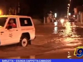 BARLETTA | Esonda il Ciappetta-Camaggio