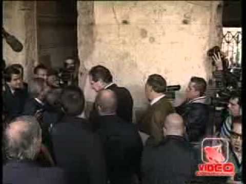 Pompei - Il Commissario UE Johannes Hahn per dare il via ai lavori