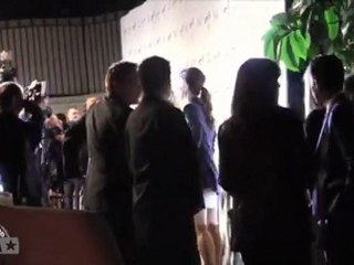 Sandra Bullock posing for photos