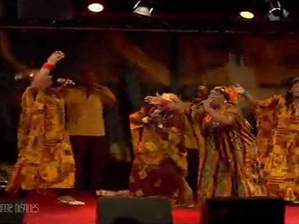 The Creole Choir of Cuba "Peze Café" en live sur Mange Disques
