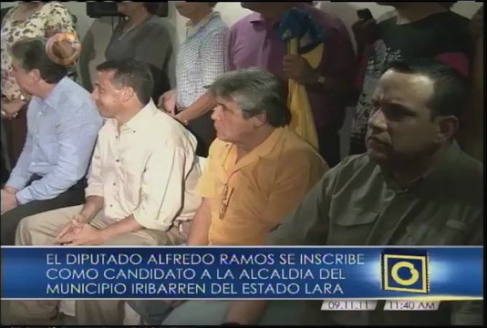 Candidatos del Comando Tricolor se inscribieron a primarias de alcaldías en Lara
