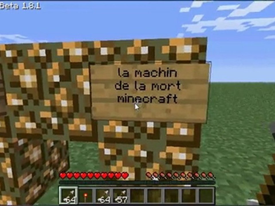 machin de la mort minecraft