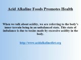 Important Information about Acid Alkaline Diet You have to Know