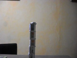 Démolition D'une Tour De Guet Avec Un Lance Disque